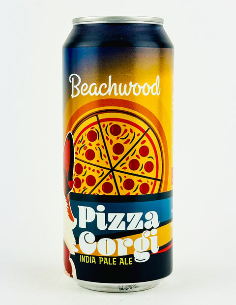 Beachwood "Pizza Corgi" IPA, California (16oz Can)