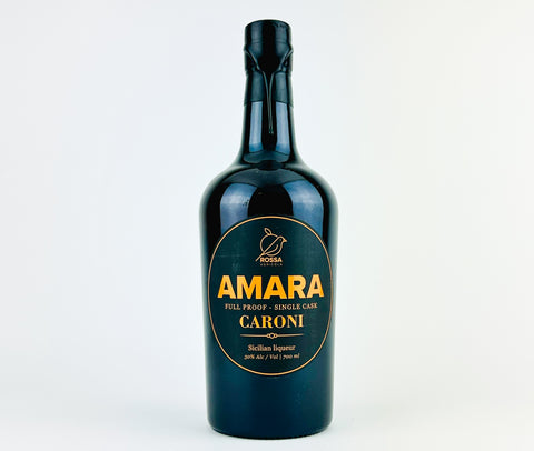 Rossa Sicily "Single Cask-Caroni" Amaro (700ml Bottle)