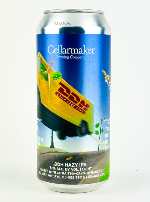 Cellarmaker/Alvarado Street/There Does Not Exist "Daily Dank Hops" DDH Hazy IPA, California (16oz Can)
