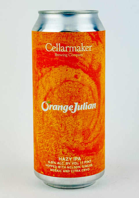 Cellarmaker "Orange Julian" Hazy IPA, California (16oz Can)