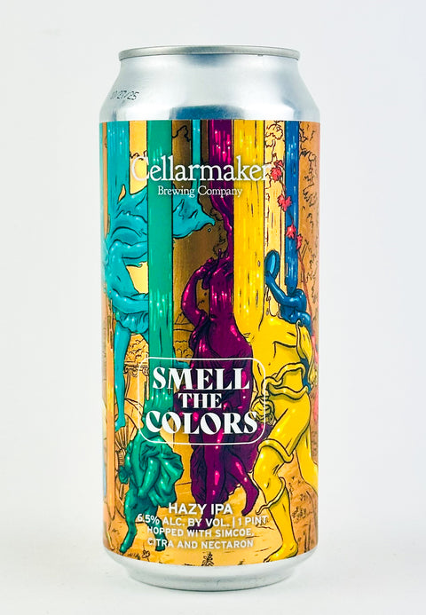Cellarmaker "Smell The Colors" Hazy IPA, California (16oz Can)