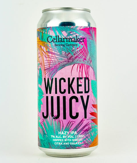 Cellarmaker "Wicked Juicy" Hazy IPA, California (16oz Can)