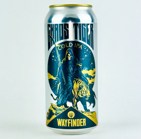 Wayfinder/Westbound & Down "Chaos Tiger" Cold IPA, Oregon (16oz Can)