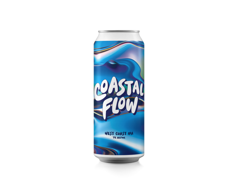 Hella Coastal "Coastal Flow" IPA, California (16oz Can)