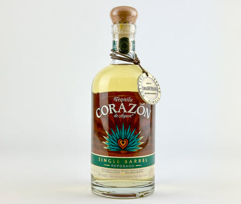 Corazon "Single Barrel-Buffalo Trace Barrel Aged" Reposado Single Estate Tequila (750ml Bottle)