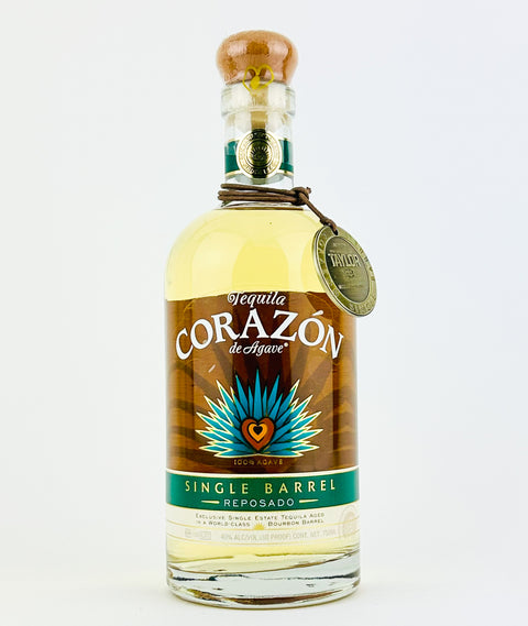 Corazon "Single Barrel-E.H. Taylor Bourbon Barrel Aged" Reposado Single Estate Tequila (750ml Bottle)