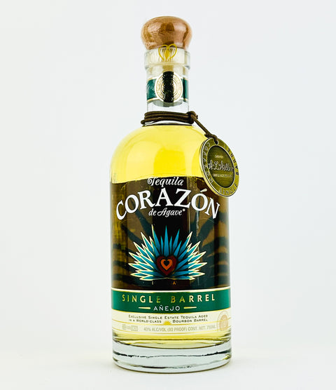 Corazon "Single Barrel-W.L. Weller" Anejo Single Estate Tequila (750ml Bottle)