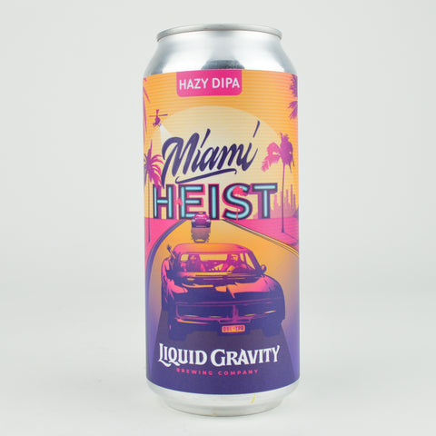 Liquid Gravity "Miami Heist" Double Hazy IPA, California (16oz Can)
