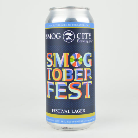 Smog City "Smogtoberfest" Festival Lager, California (16oz Can)