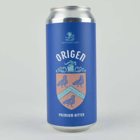 Dutchess Ales "Origen" Premium Bitter, Missouri (16oz Can)