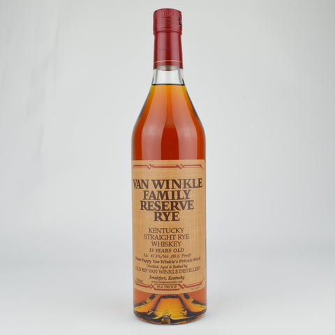 Old Rip Van Winkle "Van Winkle Family Reserve" 13 Year Old Kentucky Straight Rye Whiskey, Kentucky (2023)