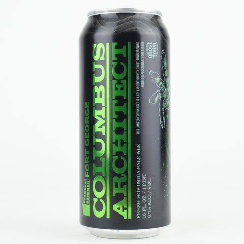 Fort George/Ghost Town "Columbus Architect" Fresh Hop IPA, Oregon (16oz Can)