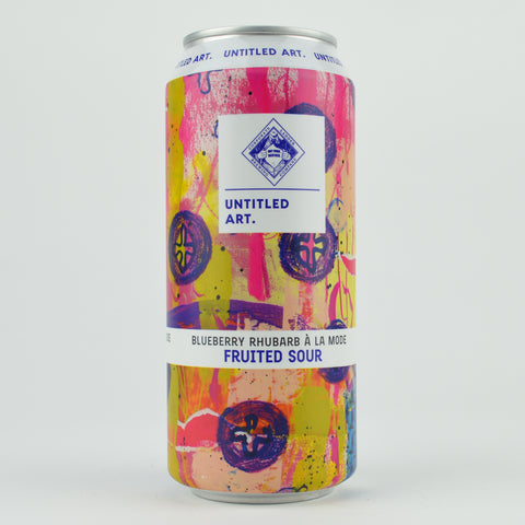 Untitled Art/Corporate Ladder "Blueberry Rhubarb A La Mode" Fruited Sour, Wisconsin (16oz Can)