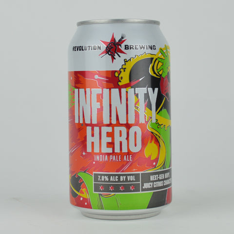 Revolution Brewing "Infinity Hero" Hazy IPA, Illinois (12oz Can)