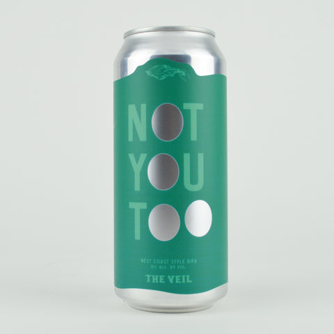 The Veil "Not You Too" Double IPA, Virginia (16oz Can)