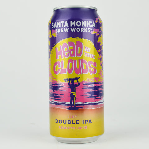 Santa Monica Brew Works "Head In The Clouds" Hazy Double IPA, California (16oz Can)