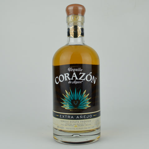 Corazon Extra Anejo Single Estate Tequila (750ml Bottle)