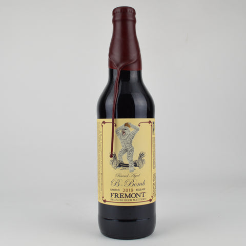 2019 Fremont "Barrel Aged B-Bomb" Imperial Winter Ale Aged in Bourbon Barrels, Washington (22oz Bottle)