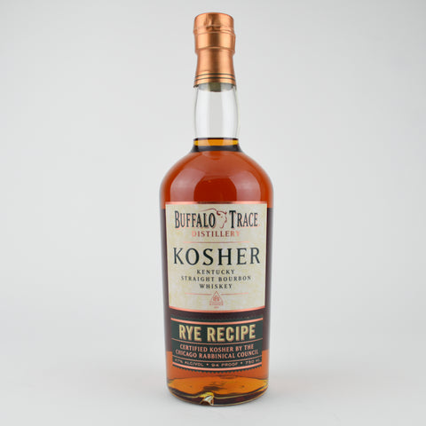 Buffalo Trace "Kosher-Rye Recipe" Kentucky Straight Bourbon Whiskey, Kentucky (750ml Bottle)