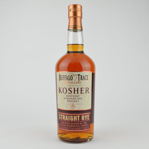 Buffalo Trace "Kosher-Straight Rye" Kentucky Straight Rye Whiskey, Kentucky (750ml Bottle)