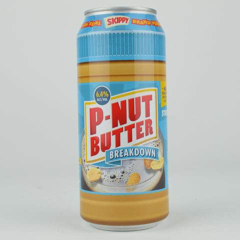 Central Coast "P-Nut Butter Breakdown" Peanut Butter Stout, California (16oz Can)