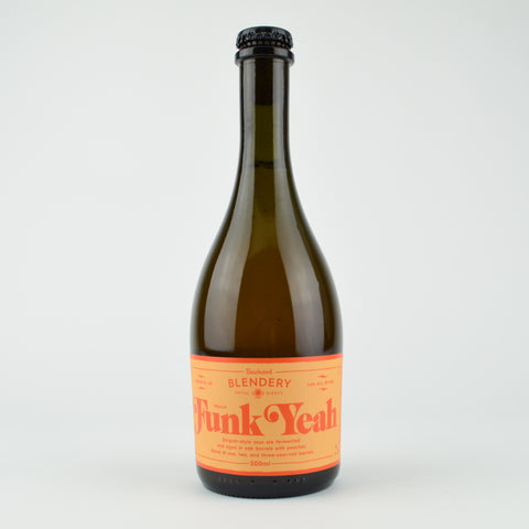Beachwood "Blendery-Funk Yeah" Sour Ale w/Peach, California (500ml Bottle)