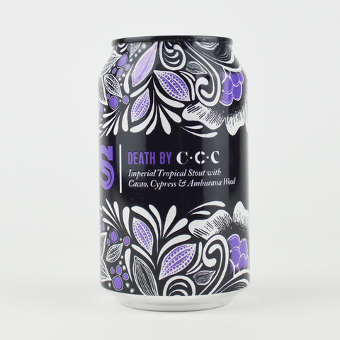 Siren "Death By C.C.C" Imperial Tropical Stout w/Cacao, Cypress and Amburana Wood, England (330ml Can)
