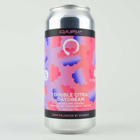 Equilibrium/Other Half "Double Citra Daydream" Double Dry Hopped Double Hazy IPA, New York (16oz Can)