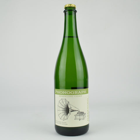 Phonograph "Greening" Sparkling Cider, New York (750ml Bottle)