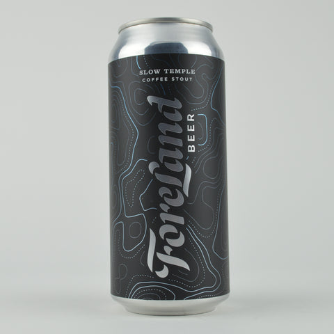 Foreland/Bastion Coffee Roasters "Slow Temple" Coffee Stout, Oregon (16oz Can)
