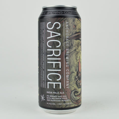 Anchorage "Sacrifice" Double Dry Hopped Hazy Session IPA, Anchorage (16oz Can)