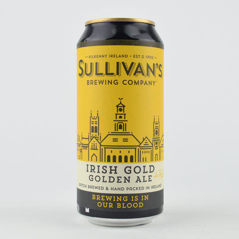 Sullivan's "Irish Gold" Golden Ale, Ireland (440ml Can)