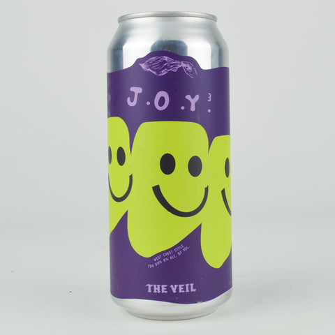 The Veil "J.O.Y 3" Triple Dry Hopped Double IPA, Virginia (16oz Can)