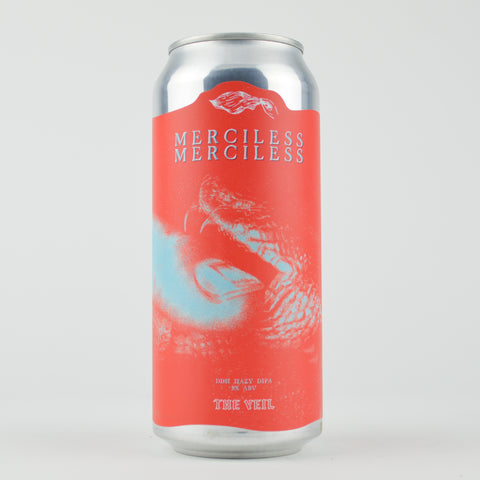 The Veil "Merciless Merciless" Double Dry Hopped Double Hazy IPA, Virginia (16oz Can)