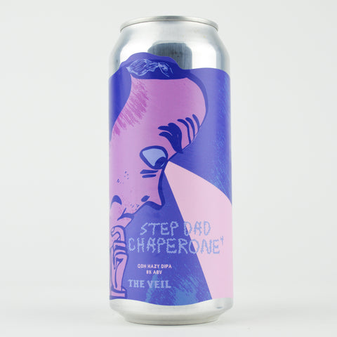 The Veil "Step Dad Chaperone4" Quadruple Dry Hopped Double Hazy IPA, Virginia (16oz Can)