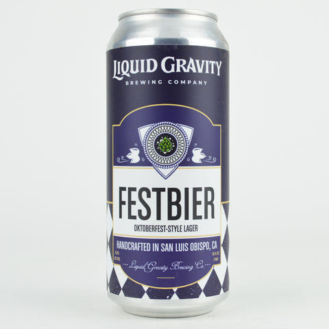 Liquid Gravity Festbier, California (16oz Can)