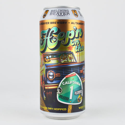 Belching Beaver/Altamont "Hop'n On The One" New Zealand Dry Hopped IPA, California (16oz Can)