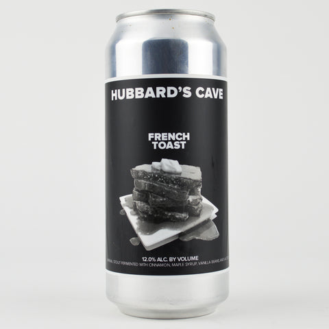 Hubbard's Cave "French Toast" Flavored Imperial Stout, Illinois (16oz Can)