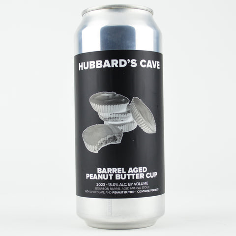 2023 Hubbard's Cave "Barrel Aged Peanut Butter Cup" Bourbon Barrel Aged Flavored Imperial Stout, Illinois (16oz Can)