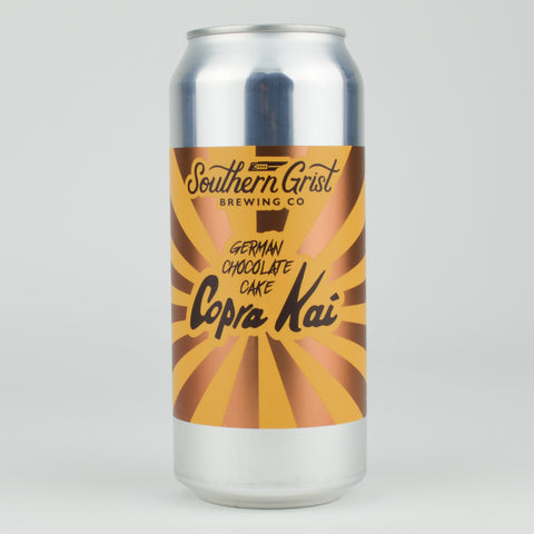 Southern Grist "German Chocolate Cake-Copra Kai" Sweet Stout, Tennessee (16oz Can)