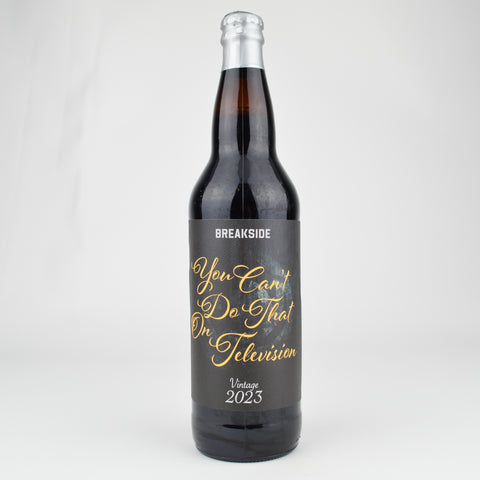 2023 Breakside "You Can't Do That on Television" Imperial Stout Aged in Rye Whiskey Barrels, Oregon (22oz Bottle)