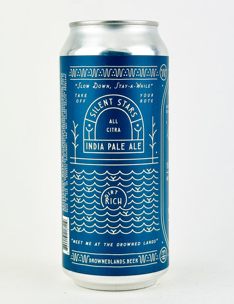 Drowned Lands "Silent Stars" Hazy IPA, New York (16oz Can)