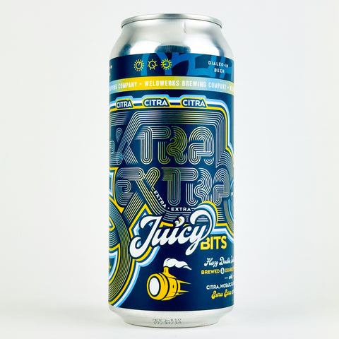 Weldwerks "Extra Extra Juicy Bits-Citra" Hazy Double IPA, Colorado (16oz Can)