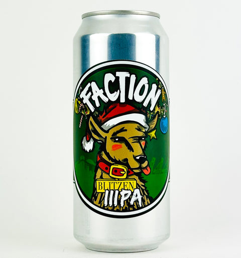 Faction "Blitzen" Triple IPA, California (16oz Can)