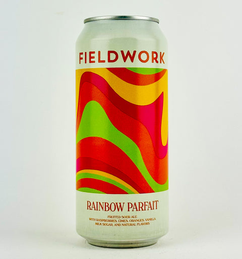 Fieldwork "Rainbow Parfait" Fruited Sour Ale w/Raspberries, Limes, Oranges, Vanilla, Milk Sugar and Natural Flavors, California (16oz Can)