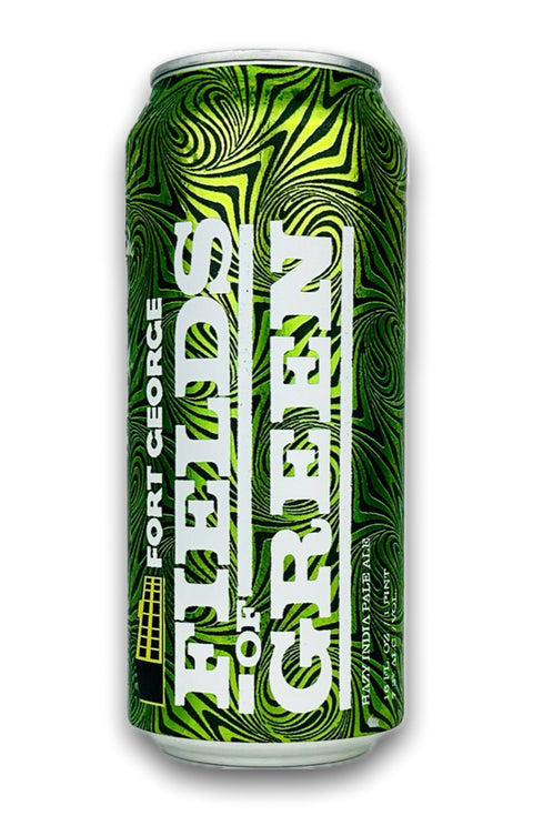 Fort George "Fields of Green-Eduoard" Hazy IPA, Oregon (16oz Can)