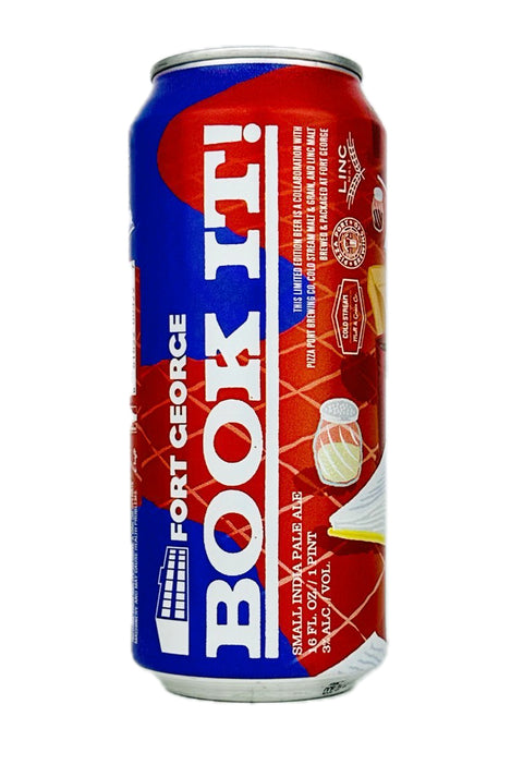 Fort George/Pizza Port "Book It!" Small IPA, Oregon (16oz Can)