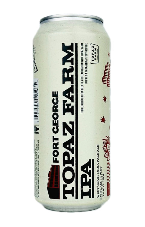 Fort George/Topaz Farm "Topaz Farm" IPA, Oregon (16oz Can)