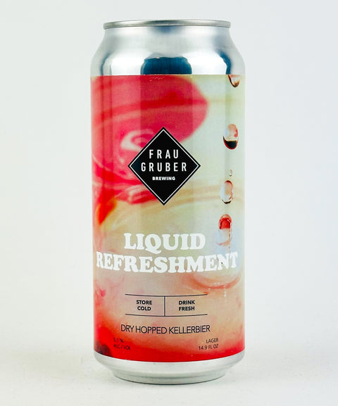 Frau Gruber "Liquid Refreshment" Kellerbier, Germany (14.9oz Can)