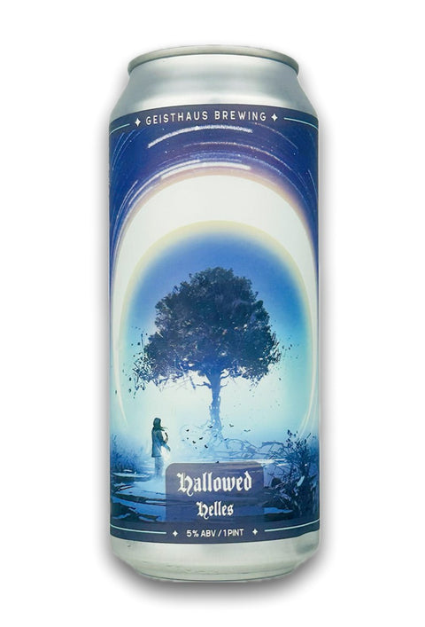 Geisthaus "Hallowed" Helles Lager, California (16oz Can)